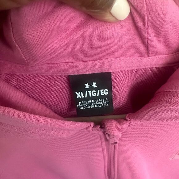 Under Armour Full Zip Hooded Jacket XL - Picture 5 of 6